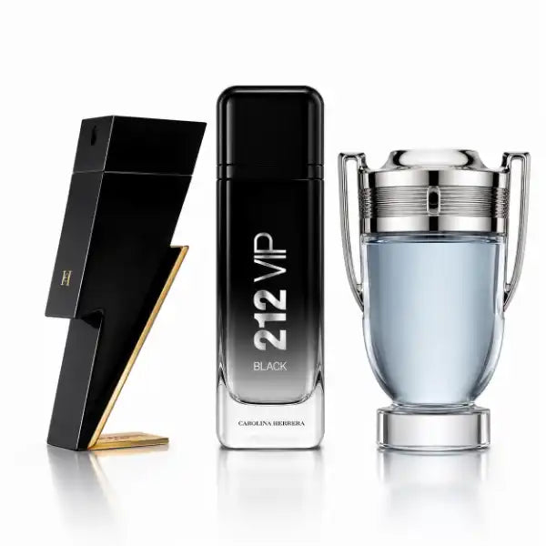 Herren 3er-Set – Ebenholz